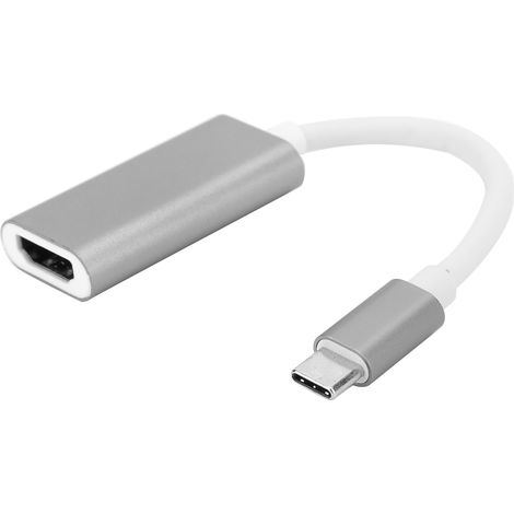 Adaptateur USB-C (USB-C vers HDMI) - Argent/Gris (1/5)