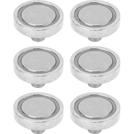Lot de 20 aimants ronds en néodyme D25 (14 kg) à forte force magnétique, pour la maison, l'atelier ou le bureau. (1/5)