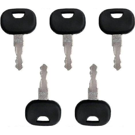 Clé 14603 - Lot de 10 clés de contact de rechange compatibles avec Fendt, Claas, Liebherr, Zetteleyer, Deutz, M (1/5)
