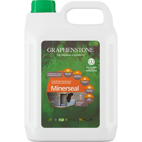Tratamiento CONSOLIDANTE Base Silicato MINERSEAL Incoloro 5L (1/2)