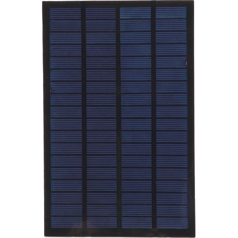 2,5-W-18-V-polykristallines Solarmodul für elektrische Geräte mit geringem Stromverbrauch, 194 x 120 mm Solarlademodul (1/5)