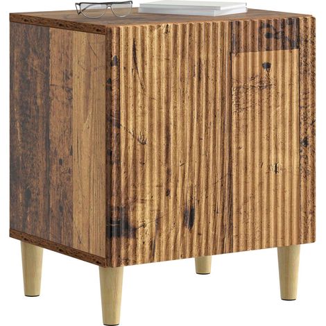 Maison Exclusive - Nachttisch Altholz 43 x 34,5 x 50 cm Holzwerks
