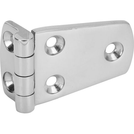 Charnière de porte 5 trous inox 316 universelle 76x38mm pour armoire fenêtre accessoire (1/5)