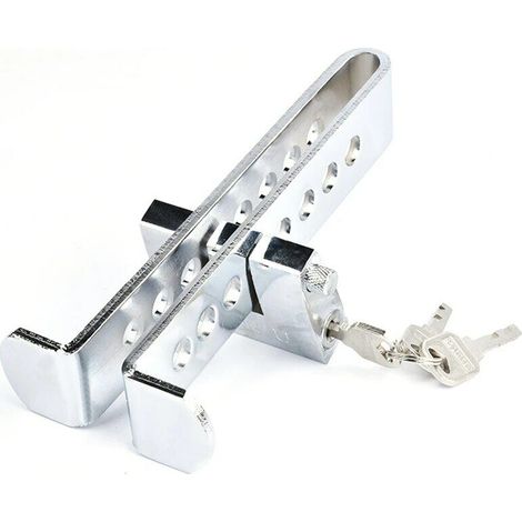 VURAHOME - General Motor Vehicle Brake Clutch pedal Lock Solid Stainless Steel antivol Throttle Accelerator Safety 1pcs (1/5)