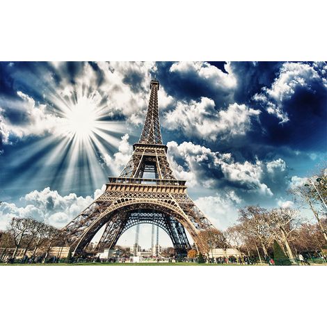 Affiche grandiose tour eiffel - 60x40cm - made in France (1/5)