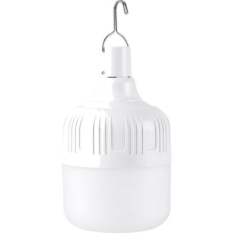 Ampoule LED de secours 80W 80mm, Rechargeable par USB, pour les stands de marché nocturne en plein air, en cas de panne de courant à domicile (1/5)