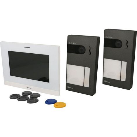 Kit visiophone GOLMAR Soul 7'' wifi 2 platines