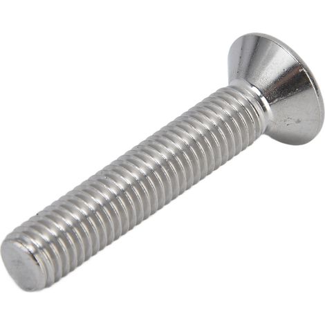 Lot de 30 vis à tête fraisée hexagonale M10x55 10mm acier inox A2 pour fixation industrielle boulons cylindriques creux (1/5)