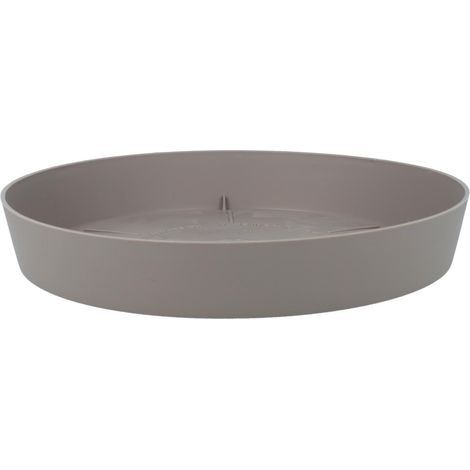 Plato de inyección para maceta Color taupe Ø14cm