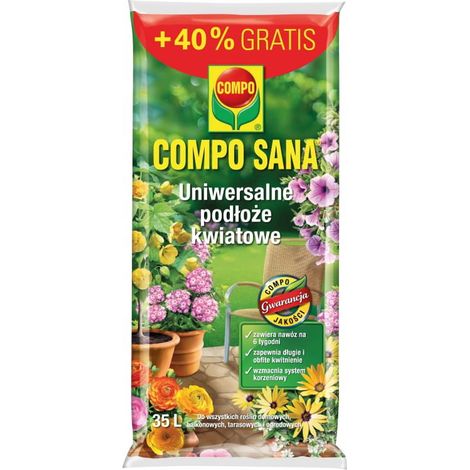 Universal-Blumensubstrat 35l Für Zimmer- und Balkonpflanzen