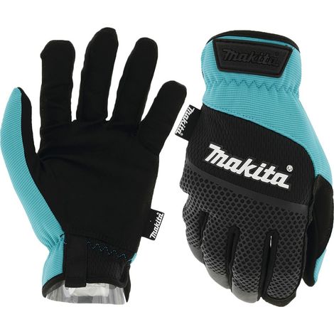 Makita P-84676 XL Open Cuff Working Gloves Extra Large Pair ANSI EN388 Rated