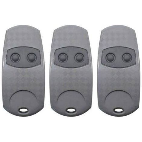 Télécommande Came TOP-432EE (3x) - Portail et porte garage - 433.92MHz - Modèles TOP432NA/432EV/432A/432M/432S compatibles (1/4)