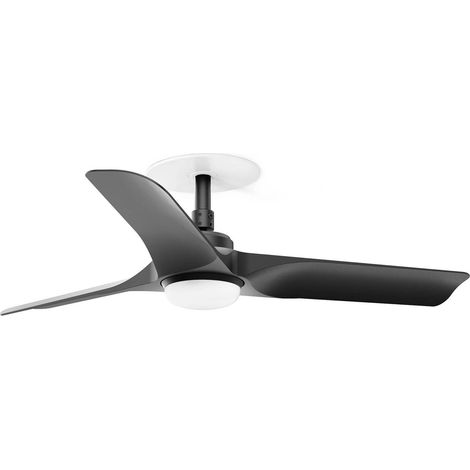 HEY RECESSED LED S Ventilador negro 10W SWT