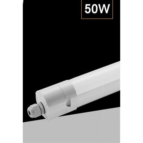 Trade Shop - Plafoniera Neon Esterno A Led 50 W 150 Cm Impermeabile Ip65 Luce 6500k Yl20-50w - (1/5)