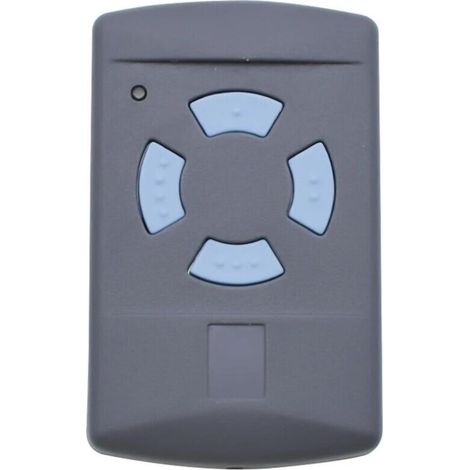 Pack of 1 replacement garage door opener for Hörmann hm4-868, 868.3 MHz remote control, 4 channels, compatible with Hörmann HSM4-868, HSE2-868, HS4-868, Hörmann blue buttons