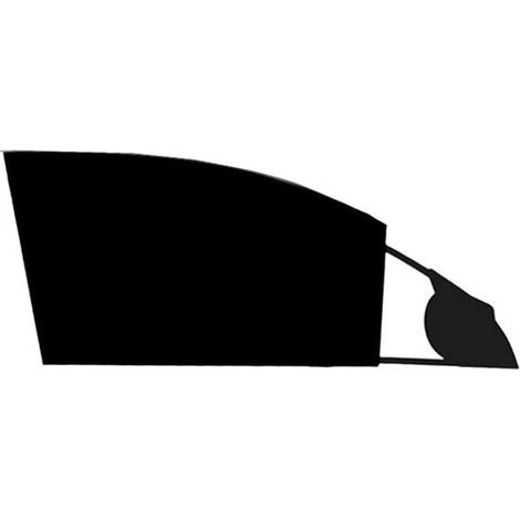 Parasoles para coche - Parasoles para ventanas - Parasoles altos para coche - Adecuados para parabrisas semiabiertos (1/2)
