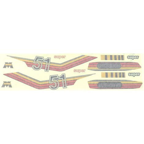 Aufkleber p2r für Moped mbk 50 51, neu