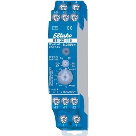 Eltako ES12Z-110 Interruptor de Impulso 16 A 8-230 V Carril DIN