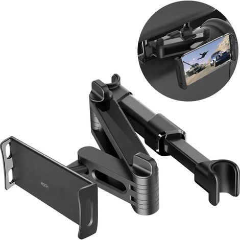 Soporte para reposacabezas de coche de 360° para teléfono y tableta