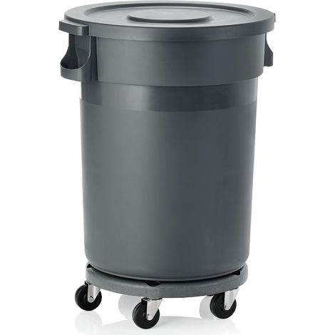Poubelle 120 L H 910 mm Ø 460 mm - Was Germany