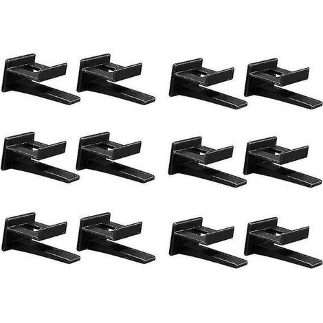 Selbstklebende Huthaken zur Wand- oder Türmontage (12er-Pack), Baseballkappenhalter, Schrankorganizer (1/5)