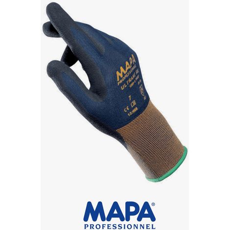 Guanti MAPA KRYNIT GRIP & PROOF nitrile aerato - 12pz