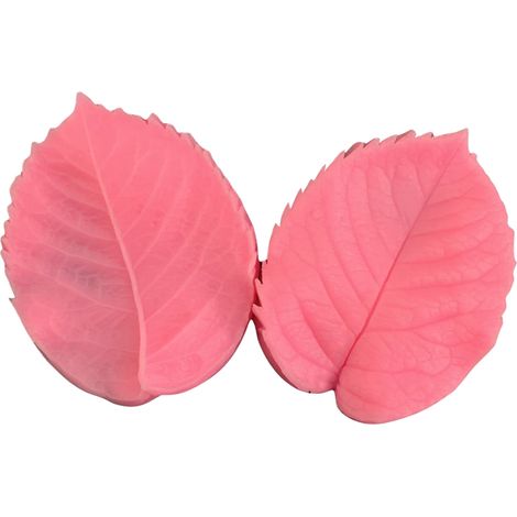 Moule À Sucreries - Moule En Silicone Pour Feuilles De Rose Et Fleurs - Pour Pâte À Sucre Chocolat Savon Pudding - Lot De 5 Pièces (1/2)