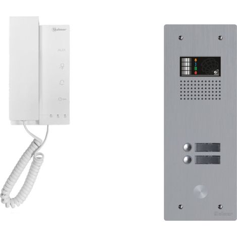 Kit interphone avec 2 combinés GOLMAR Collectif (1/2)