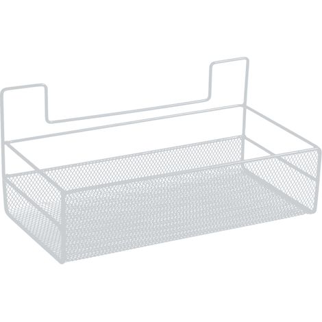 Wandmontiertes Duschregal ohne Bohren mit Kleberückseite, ideal für Badezimmer, Toiletten, Studentenwohnheime und Küchen.