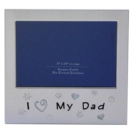Black Free Standing I Love My Dad Photo Frame for 5 x 3.5 inch Photo (1/3)