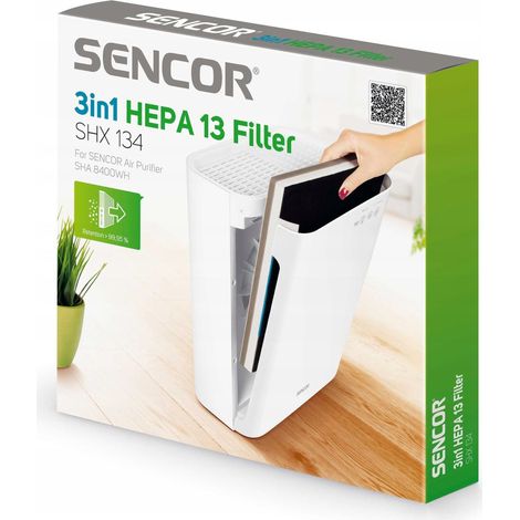 Sencor SHX 004 filtre purificateur d'air 3-en-1