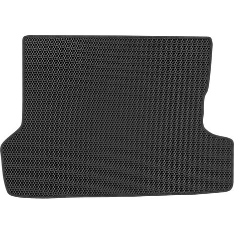 Tapis de coffre en EVA pour Lancia Dedra (1989-1999), revêtement alvéolé noir (1/5)