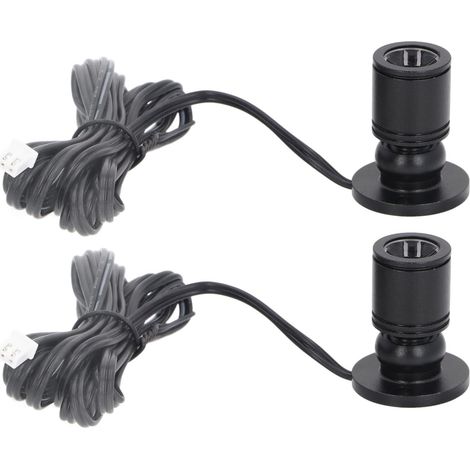 Mini Spot LED avec Variateur, Alimenté par USB 5V, pour Vitrine Intérieure, Armoire à Bijoux, Porche (Lumière Chaude 3000K) (1/5)