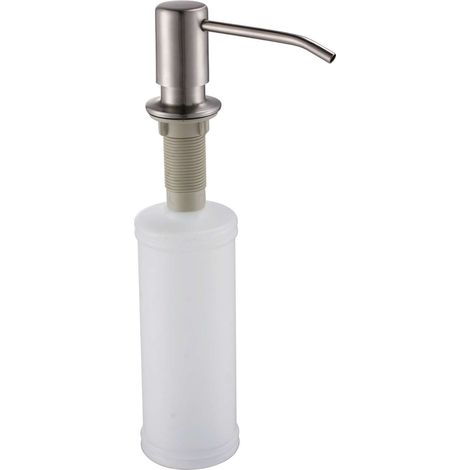 Alveus Accessori - Dispenser di detergente Callas, 320 ml, acciaio spazzolato 1129077