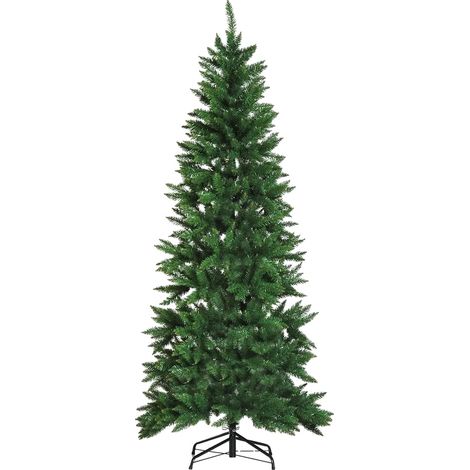 Árbol de Navidad artificial, 210 cm, 865 ramas (1/2)