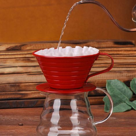 Papier filtre à café filtre, format galette, 50 feuilles, pour 1 à 2 personnes (1/5)