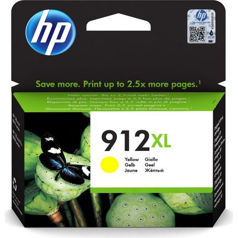 HP 912XL - Hohe Ergiebigkeit - Gelb - original - Tintenpatrone (1/5)