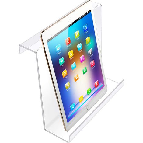 Support Livre Tapis De Course - Support Acrylique Transparent 9 X 8 Pouces - Compatible Avec Tablettes Et Livres - Pour Tapis De Course Et Appareils De Fitness (1/5)