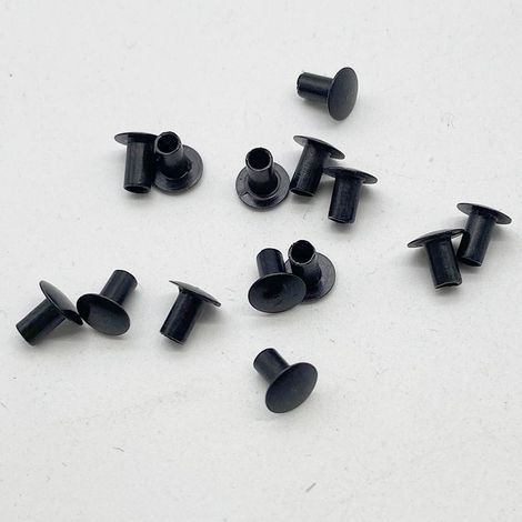 Lot de 1000 Rivets Creux avec Couvercle Rond, Connecteurs pour Fixation Panneau Arrière MDF, Accessoires Quincaillerie Cadre Photo (1/5)