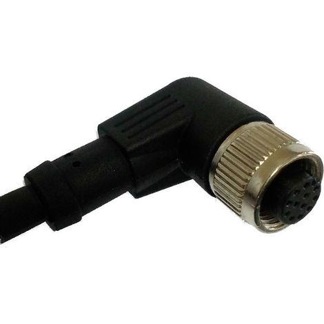 Connecteur industriel pré-câblé RS PRO 12 conducteurs , M12 Femelle, 2m ( Prix pour 1 )