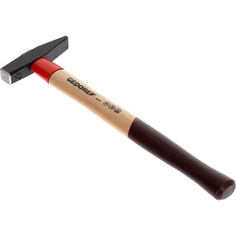 600 E-100 Martillo de herrero ROTBAND-PLUS con mango de fresno 100 g