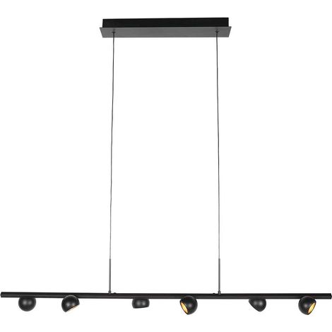 Steinhauer - lámpara colgante - Marcadore - negro - metal -