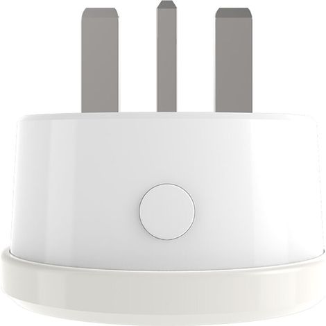 WiFi UK Smart Plug Home Smart Plug Mini-Funksteckdose Steckdosenschalter Smart-Fernbedienungsgerät Kompatibel mit Amazon Alexa Google Assistant IFTTT Unterstützt 2,4-GHz-Netzwerk - Weiß