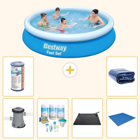 Bestway Bestway Fast Set Ronde - 366x76 cm - 7-pièces  S21438 (1/3)