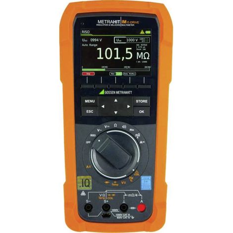 Gossen Metrawatt M274S Multimetro portatile, Strumento ad alta precisione Calibrato (DAkkS) digitale Data logger CAT II (1/4)