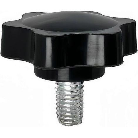 Vis à poignée Torx, vis à tête étoilée en plastique, bouton en plastique 4 mm x 7,8 mm (1/5)