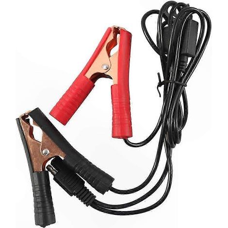 Câble adaptateur SAE 14AWG avec pinces crocodiles pour rallonge de charge de batterie, 1 mètre de long.