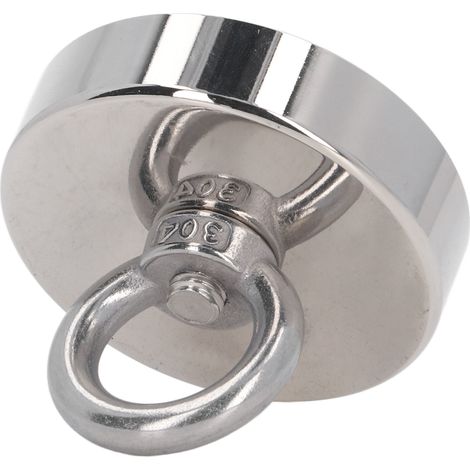 Super Angelmagnet 308 lb, starker Neodym-Magnet mit Seltenerdmetallen zum Angeln (1/5)