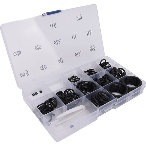Kit de 170 joints toriques de plongée pour une étanchéité efficace et pratique. Idéal pour les équipements de plongée. (1/5)