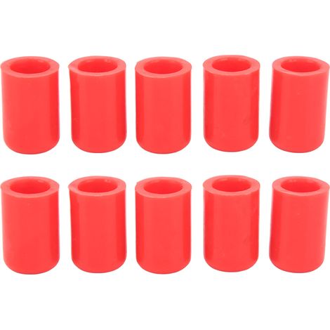 10 Bouchons de tuyau d'aspiration auto 16mm diamètre intérieur, embouts de durite à vide rouge, kit de protection pour moteur (1/5)